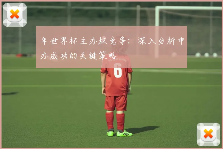 年世界杯主办权竞争:深入分析申办成功的关键策略